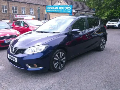 Used Nissan Pulsar N-TEC 110 HP (80 kW) 2015 Blue Hatchback