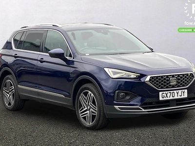 Used Seat Tarraco 4Drive 200 HP (147 kW) 2020 Blue SUV