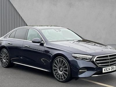 Blue Used 2024 Mercedes E220 Exclusive | £42,595 (Fair price)