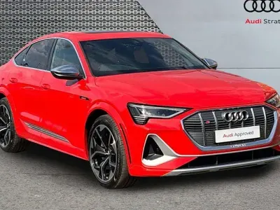 Used Audi e-tron Sportback 369 kW (503 HP) 2020 Red SUV