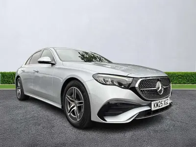 Used Mercedes E200 AMG line 2025 Silver Sedan
