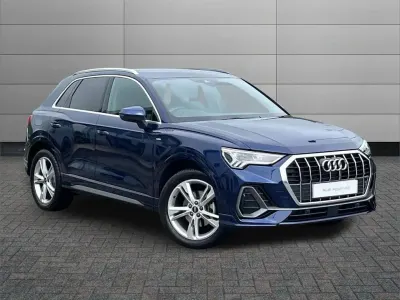 Used Audi Q3 S-Line 150 HP (110 kW) 2025 Blue SUV