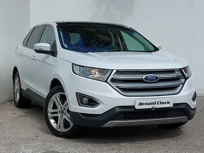Begagnad Ford Edge Titanium 180 HK (132 kW) 2017 Vit SUV