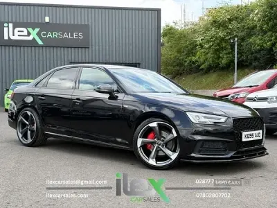 Used Audi A4 S-Line 190 HP (139 kW) 2017 Black Sedan