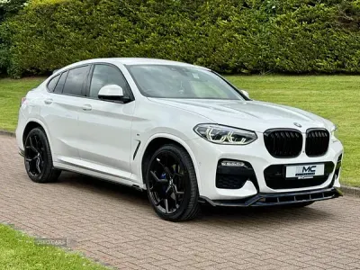 Used BMW X4 M Sport 190 HP (139 kW) 2018 White SUV