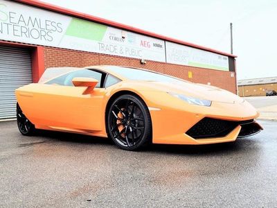 Used Lamborghini Huracán 580 HP (426 kW) 2018 Orange Coupe