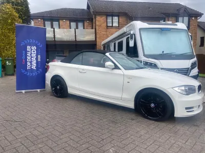 Usado BMW 118 Cabriolet Sport Line 143 HP (105 kW) 2010 Branco Cabrios