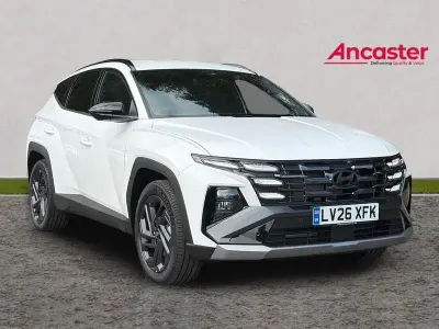 New Hyundai Tucson Blackline 284 HP (208 kW) 2026 Lid  atlas white SUV