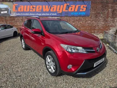 Used Toyota RAV4 124 HP (91 kW) 2014 Red SUV