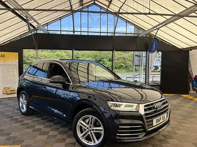 Blue Used 2018 Audi Q5 S-Line SUV | £15,895 (Good price)