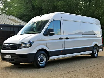 Second-hand MAN TGE 140 CP (102 kW) 2020 Alb Van