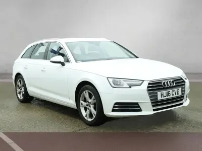 Begagnad Audi A4 Sport 150 HK (110 kW) 2016 Vit Kombi
