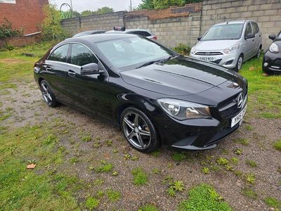 Black Used 2015 Mercedes CLA220 Sedan | £9,290 (Super price)