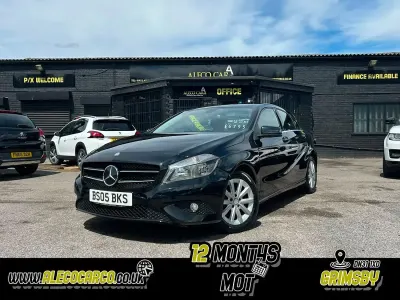 Used Mercedes A180 SE 109 HP (80 kW) 2014 Black Hatchback