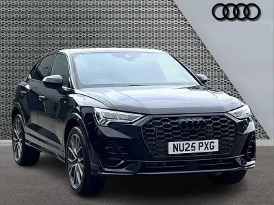 Used Audi Q3 Black Edition 150 HP (110 kW) 2025 Black SUV