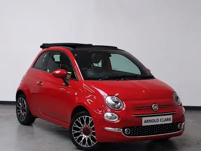Begagnad Fiat 500C Red 70 HK (51 kW) 2023 Röd Cab