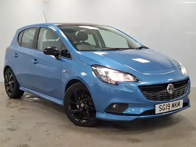 Used Vauxhall Corsa SRi 90 HP (66 kW) 2019 Blue Hatchback