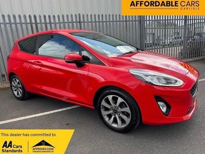 Usado Ford Fiesta Trend 95 HP (69 kW) 2020 Vermelho Citadino