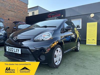 Used Toyota Aygo 68 HP (50 kW) 2012 Black Hatchback