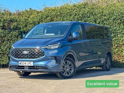 Used Ford Tourneo Titanium 136 HP (100 kW) 2024 Blue MPV