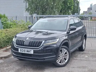 Used Skoda Kodiaq SE L 150 HP (110 kW) 2018 Black SUV