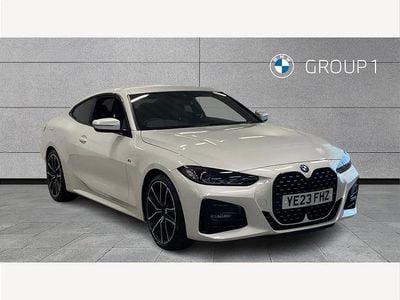 Usado BMW 420 M Sport 184 HP (135 kW) 2023 Branco Coupé