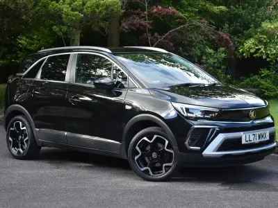 Used Vauxhall Crossland Ultimate 130 HP (95 kW) 2022 Black SUV