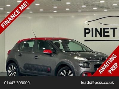 Used Citroën C3 Feel 82 HP (60 kW) 2018 Grey Hatchback