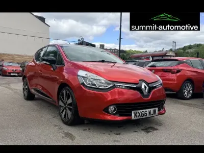 Usado Renault Clio IV Dynamique 90 CV (66 kW) 2016 Rojo Utilitario