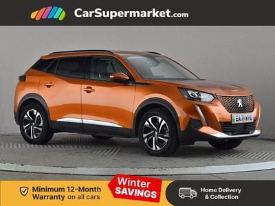 Orange Used 2021 Peugeot 2008 Allure SUV | £11,697 (Fair price)