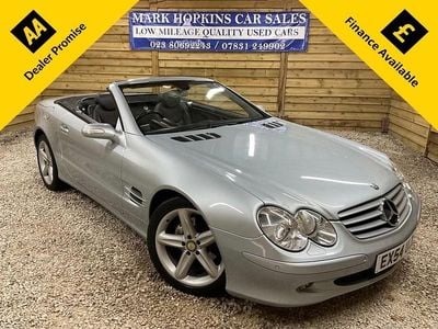 Used Mercedes SL350 245 HP (180 kW) 2004 Silver Cabriolet