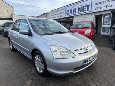 Silver Used 2003 Honda Civic Hatchback | £1,595 (Fair price)