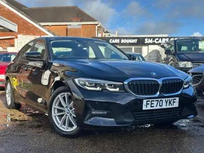 Begagnad BMW 318 Comfort Edition 2020 Svart Sedan