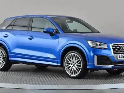 Used Audi Q2 S-Line 150 HP (110 kW) 2018 Blue SUV