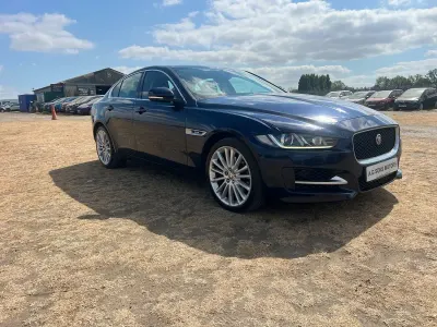 Used Jaguar XE Portfolio 2017 Blue Sedan