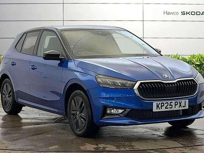 Race blue metallic black magic pearl effect New 2025 Skoda Fabia Design Edition Hatchback | £18,995 (Fair price)