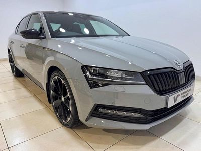 Used Skoda Superb SportlinePlus 190 HP (139 kW) 2023 Grey Hatchback