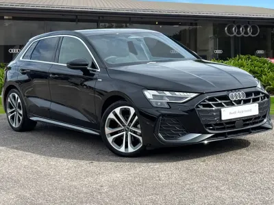 Used Audi A3 S-Line 116 HP (85 kW) 2025 Black Hatchback