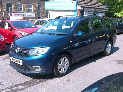 Used Dacia Logan MCV Comfort 90 HP (66 kW) 2019 Blue Estate