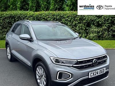 Silver Used 2024 VW T-Roc Style SUV | £22,995 (Fair price)