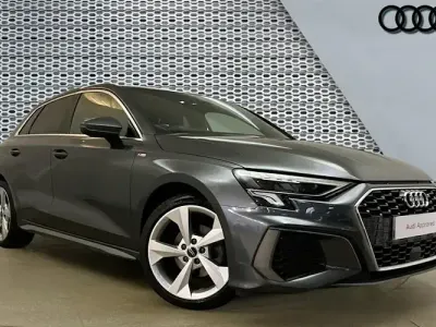 Used Audi A3 Sportback S-Line 110 HP (80 kW) 2023 Grey Hatchback