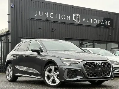 Usado Audi A3 S-Line 150 HP (110 kW) 2020 Cinzento Sedan