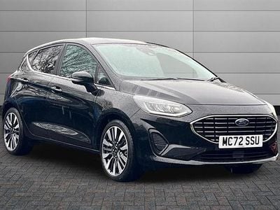 Used Ford Fiesta Titanium X 125 HP (91 kW) 2023 Agate black Hatchback