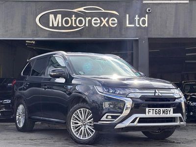 Used Mitsubishi Outlander P-HEV 2018 Black Estate