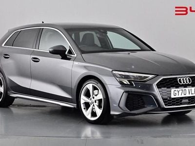 Storm grey Used 2020 Audi A3 Sportback S-Line Hatchback | £19,790 (Fair price)