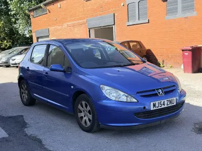 Used Peugeot 307 S 68 HP (50 kW) 2004 Blue Hatchback