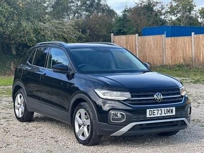 Used VW T-Cross SEL 110 HP (80 kW) 2023 Black SUV