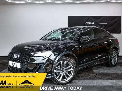 Used Audi Q3 Sportback Black Edition 150 HP (110 kW) 2023 Black SUV