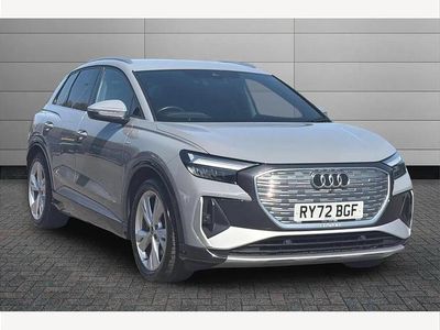 Used Audi Q4 e-tron S-Line 150 kW (204 HP) 2022 Grey SUV