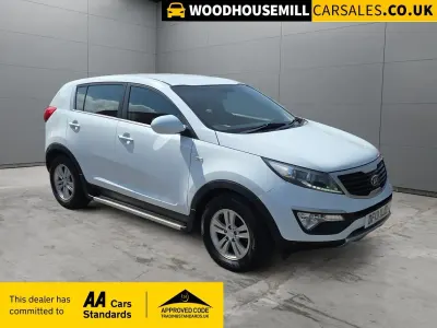 Używany Kia Sportage 135 KM (99 kW) 2013 Biały SUV